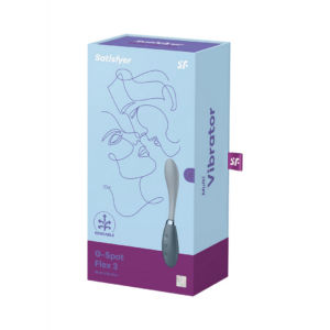 G-Spot Flex 3 – G-Spot Vibrator – Grey