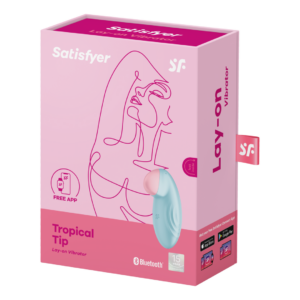 Tropical Tip – Lay-on Vibrator – Vibrator – Light Blue