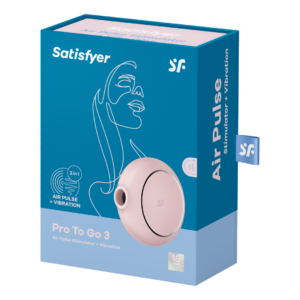Pro to Go 3 – Air Pulse Stimulator – Rose