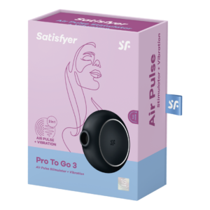 Pro to Go 3 – Air Pulse Stimulator – Black