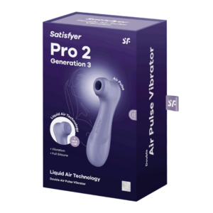 Pro 2 Generation 3 – Double Air Pulse Vibrator – Liquid Air – Lila