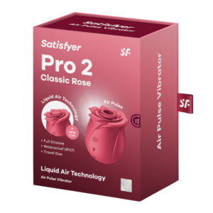 Pro 2 – Classic Rose – Air Pulse Vibrator