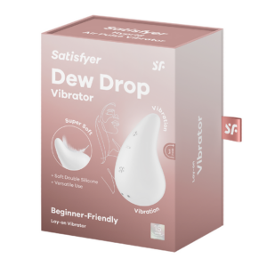 Dew Drop – Lay-on Vibrator – White