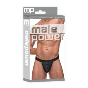 Micro G-String V – S/M – Negro