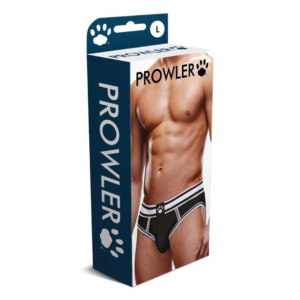 Slip de apertura – XS – Negro/Blanco
