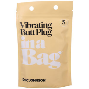 Vibrating Butt Plug – 5 / 12 cm – Black