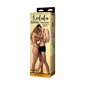 Leolulu – Realistic Leo Pocket Pussy Masturbator y Lulu Dildo – 8 / 20 cm
