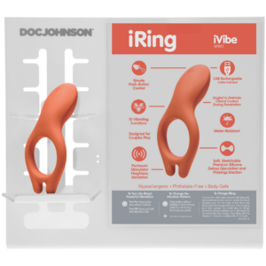 iRing – Acrylic Tester Display – Coral