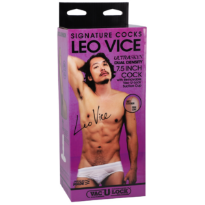 Leo Vice – ULTRASKYN – with Removable Suction Cup – 6 / 15 cm – Caramel