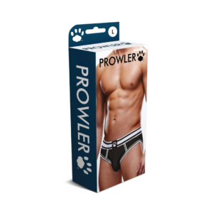 Brief Abierto – L – Negro/Blanco