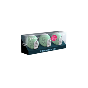Riffle – Masturbator Egg Set – 3 Pieces – Light Green