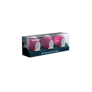 Bubble – Masturbator Egg Set – 3 Pieces – Violet