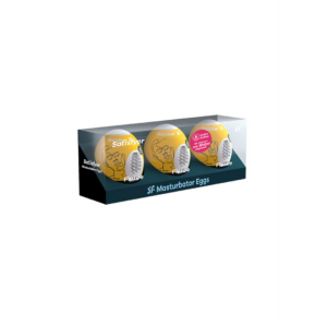 Fierce – Masturbator Egg Set – 3 Pieces – Yellow