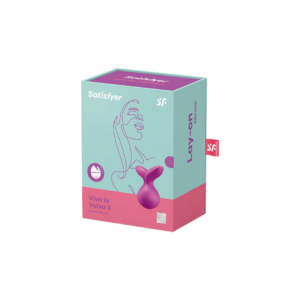 Viva la Vulva 3 – Vibrador Lay-On – Violeta