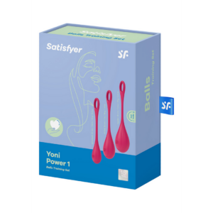 Yoni Power 1 – Kegel Ball Set – Red