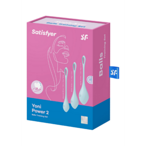 Yoni Power 2 – Kegel Balls Set – Light Blue