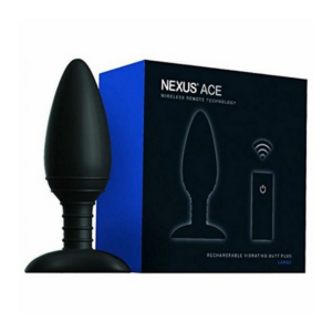 Ace Grande – Plug Anal Vibrador con Control Remoto