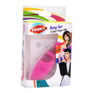 Bang Her – Vibrador de dedo de silicona para el punto G