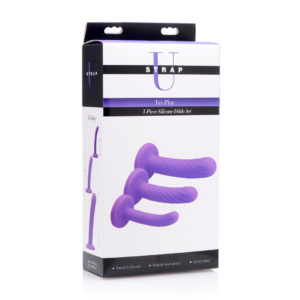 Tri-Play – 3-Piece Silicone Dildo Set
