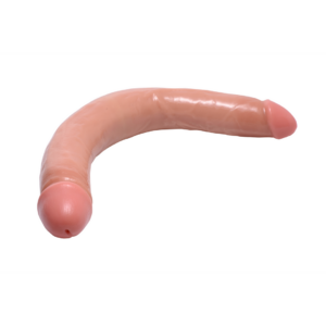 Dildo Doble Realista – 17.5 pulgadas – Flesh