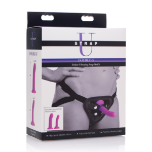 Double-G Deluxe – Vibrating Strap-On Harness