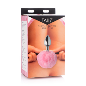 Cola de Conejo Esponjosa – Plug Anal – Rosa