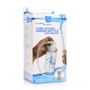 Bomba de acción – Botella de enema con boquilla