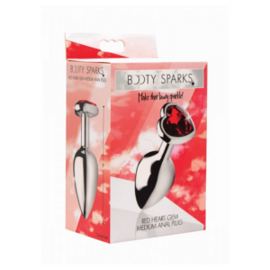 Red Heart Gem – Plug Anal – Mediano