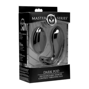 Dark Pod – Rechargeable Vibrating Egg with Remote Control