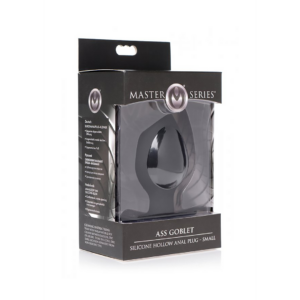 Ass Goblet – Silicone Hollow Butt Plug – Small