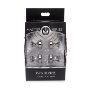 Power Pins – Juego de Pinzas Magnéticas para Pezones
