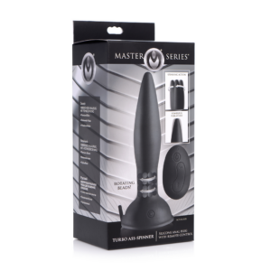 Turbo Ass-Spinner – Silicone Anal Plug with Remote Control