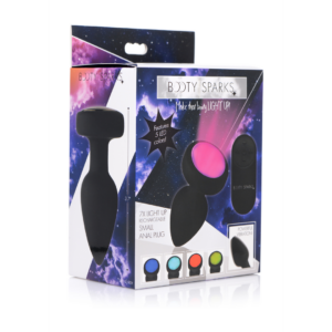 Silicone Vibrating LED Plug – Small