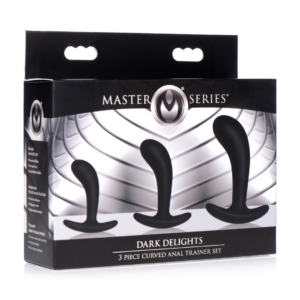Dark Delights – 3 Piece Curved Anal Trainer Set
