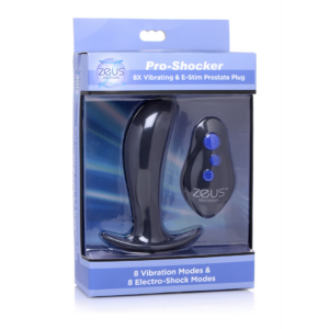 Pro-Shocker – Vibrating and E-Stim Silicone Prostate Plug