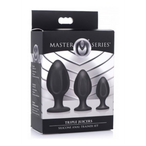 Triple Juicers – Silicone Anal Trainer Set