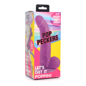 POP – Dildo con pelotas – 7.5 / 19 cm