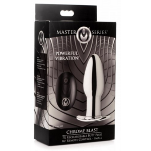 Chrome Blast – Plug Anal Recargable – Pequeño