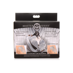 Double Lockdown – Lockable Adjustable Chastity Cage