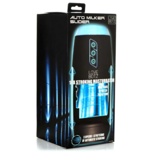 The Milker Slider Stroking Masturbator – Black