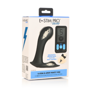 E-Stim Pro – Vibrador de Panty para el Punto G – Negro