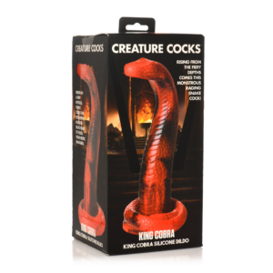 Reptil Rey – Dildo de Silicona – Rojo