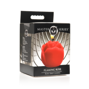 Flaming Rose – Vela de Goteo – Roja