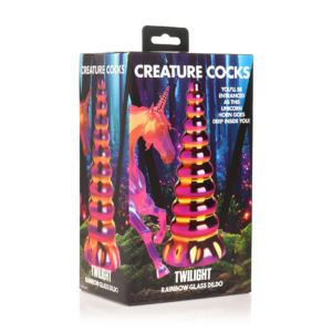 Twilight – Rainbow Glass Dildo
