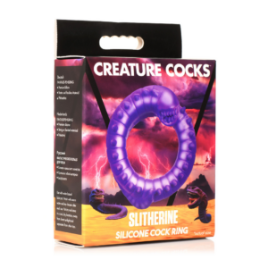 Slitherine – Silicone Cock Ring – Purple