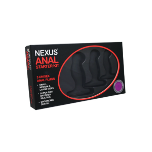 Anal Starter Kit – 3 Sturdy Silicone Anal Plugs