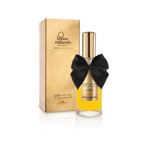 Light My Fire – Aceite de masaje caliente Caramelo suave y Sal marina