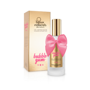 Gel de Masaje Silicona 2 en 1 y Gel Íntimo – Chicle – 3 fl oz / 100 ml