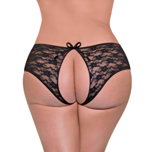 Lazo Espalda Abierta Boy Short – 2X – Negro