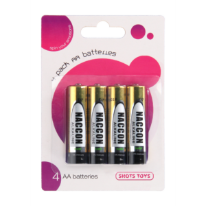 AA Batteries – Alkaline – 4 Pack